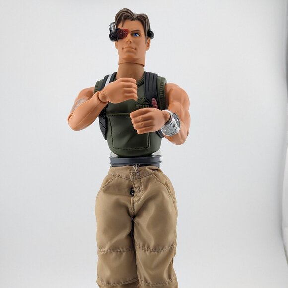 2001 Mattel Max Steel - N-Tek Ranger articulated action figure - Picture 2 of 9